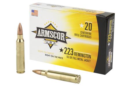 ARMSCOR 223REM 55GR FMJ 20/1000