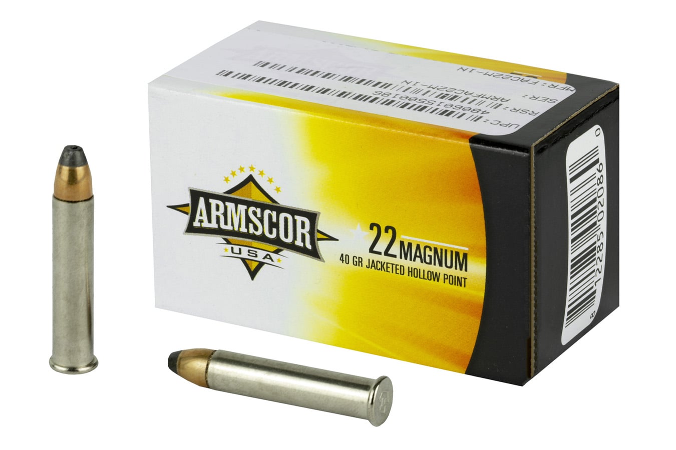 Armscor 22 WMR 40 Grain JHP 50/Box