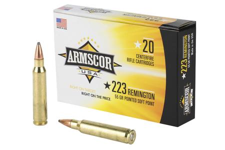 ARMSCOR 223REM 55GR PSP 20/1000