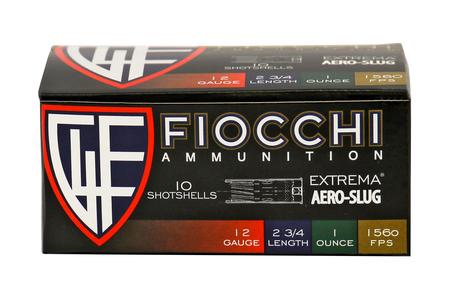 FIOCCHI 12GA AERO SLUG HV 10/250