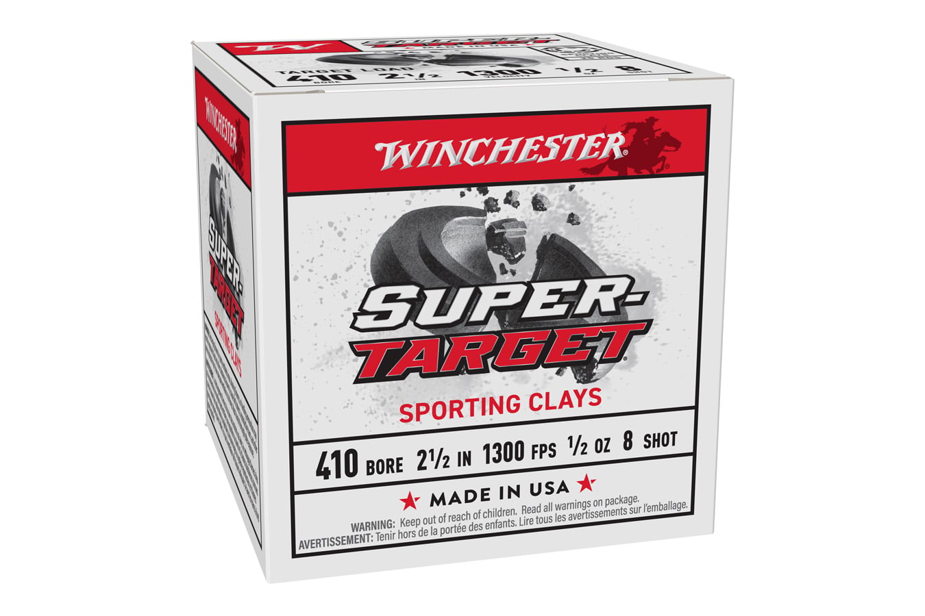 Winchester 410 Gauge 2.5 Inch 8 Shot Super Target 25/Box