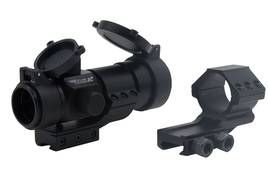 Bsa Optics 30mm Red Dot with 2 Mounts