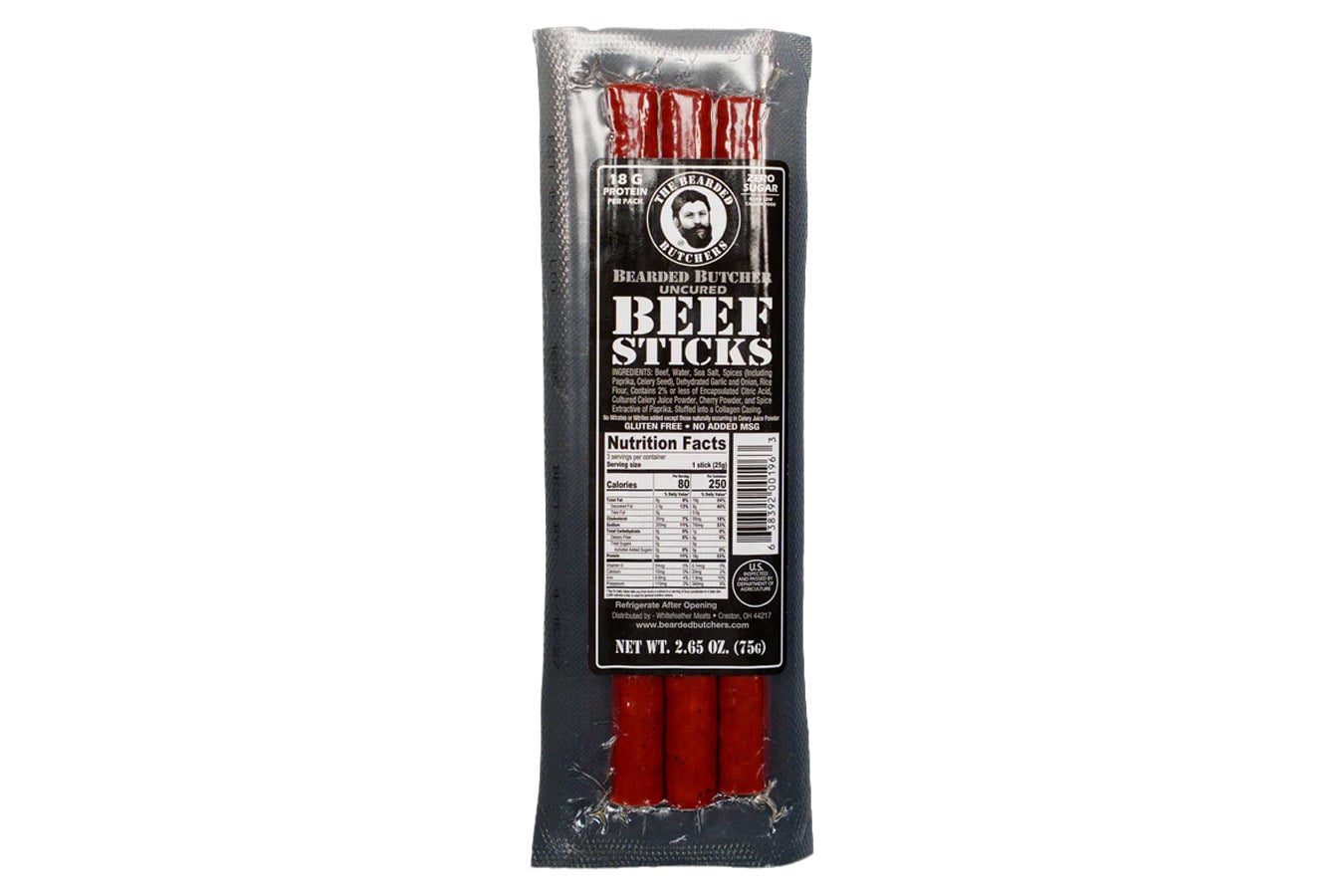 Bearded Butcher Original Beef Sticks