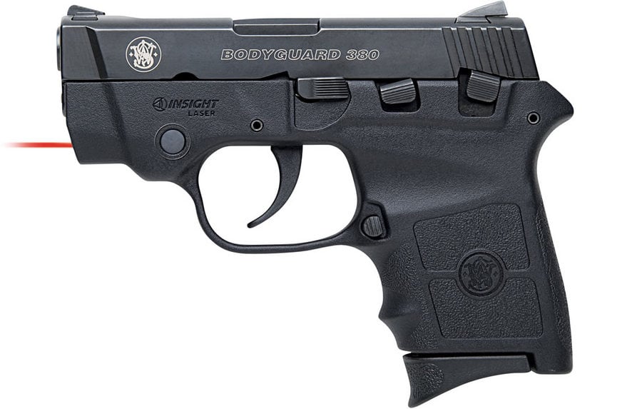 SMITH AND WESSON BODYGUARD 380ACP WITH INSIGHT LASER (LE)