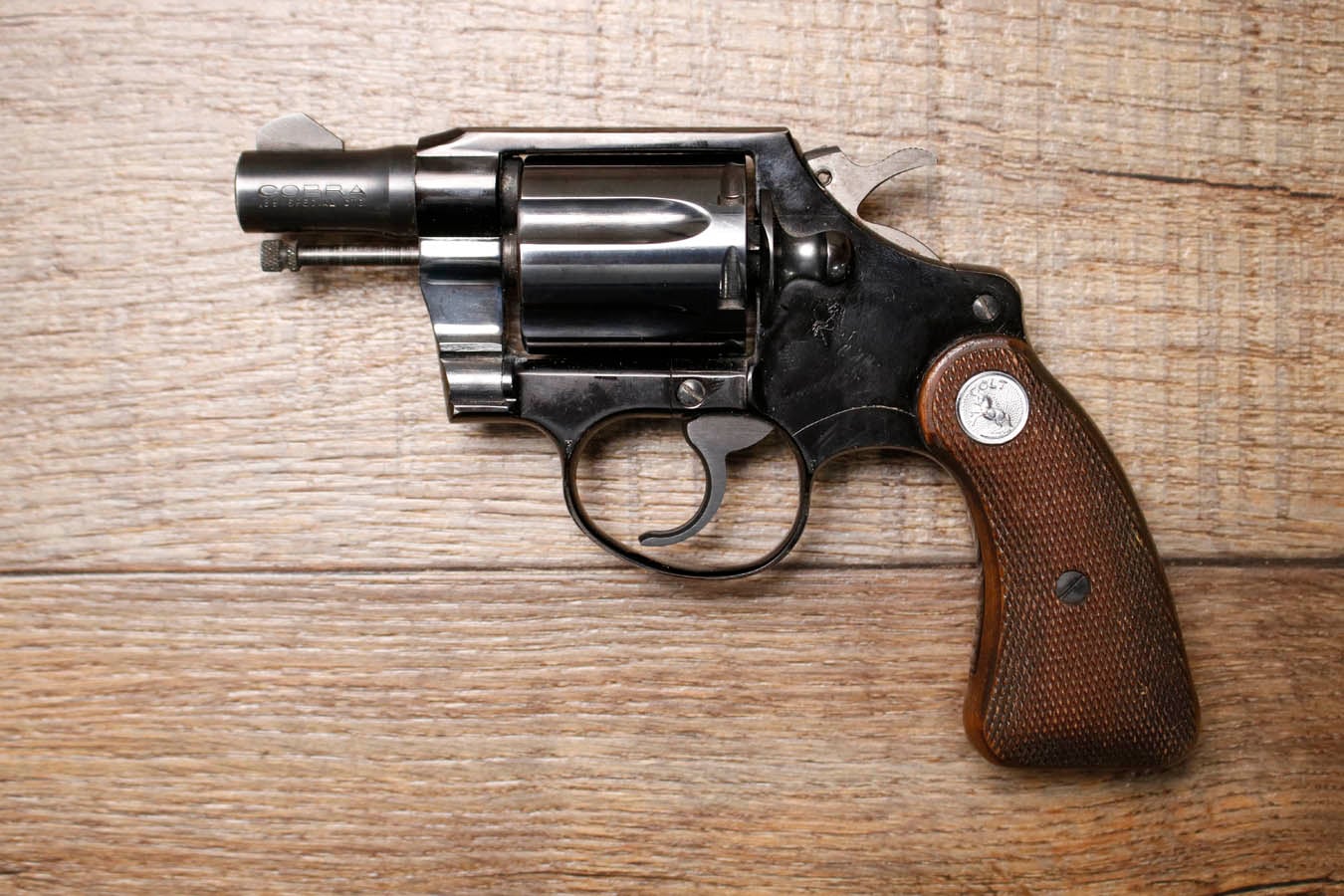 Colt Cobra 38 SPL 6-Shot Lightweight Snub-Nose Police Trade-in Revolver