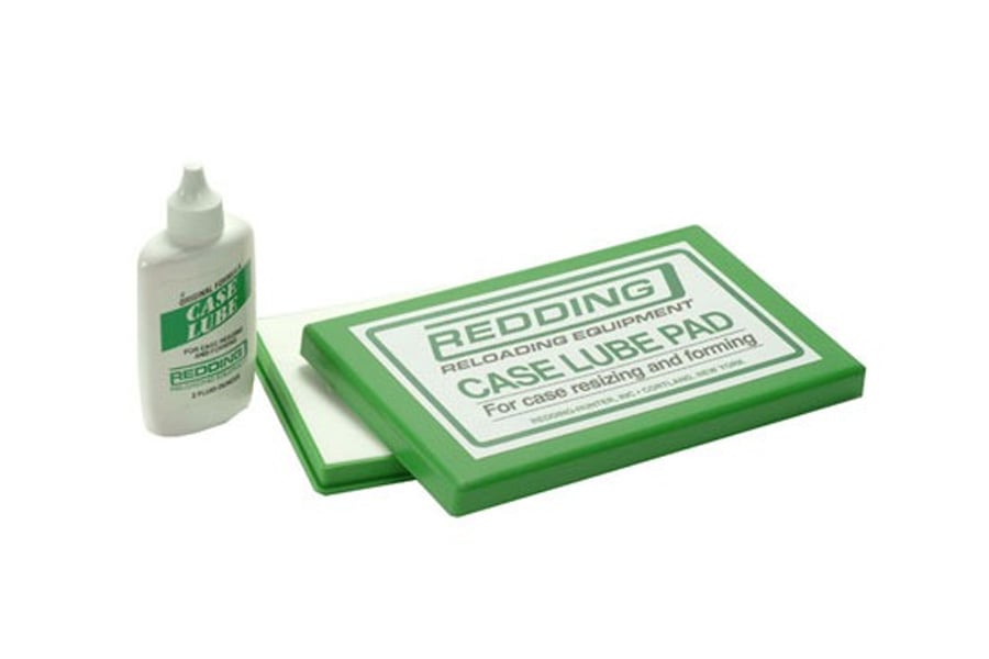 Redding Reloading Branded Case Lube Kit and Pad