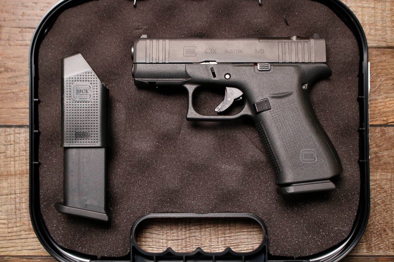 Glock 43X MOS 9mm Optic Ready Police Trade-in Pistol