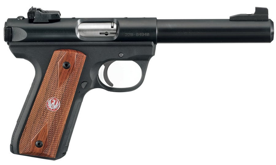 RUGER 22/45 TARGET 22LR COCOBOLO GRIPS