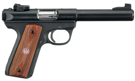 RUGER 22/45 22LR Target Rimfire Pistol with Cocobolo Grips