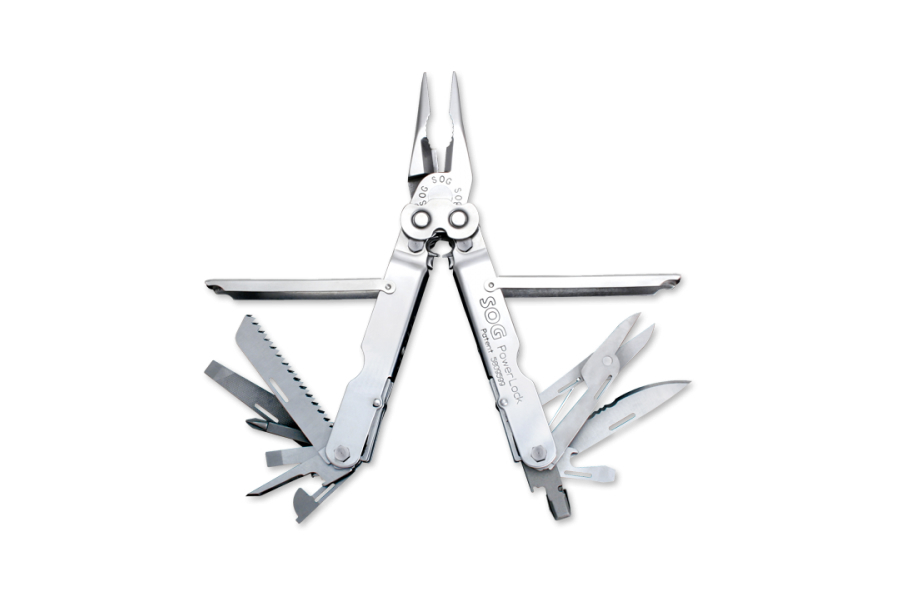 Sog Specialty Knives Powerlock Multi-Tool W/V Cutter