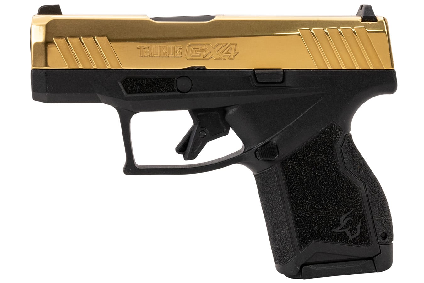 Taurus GX4 9mm Micro Compact Pistol with Gold Finish Slide