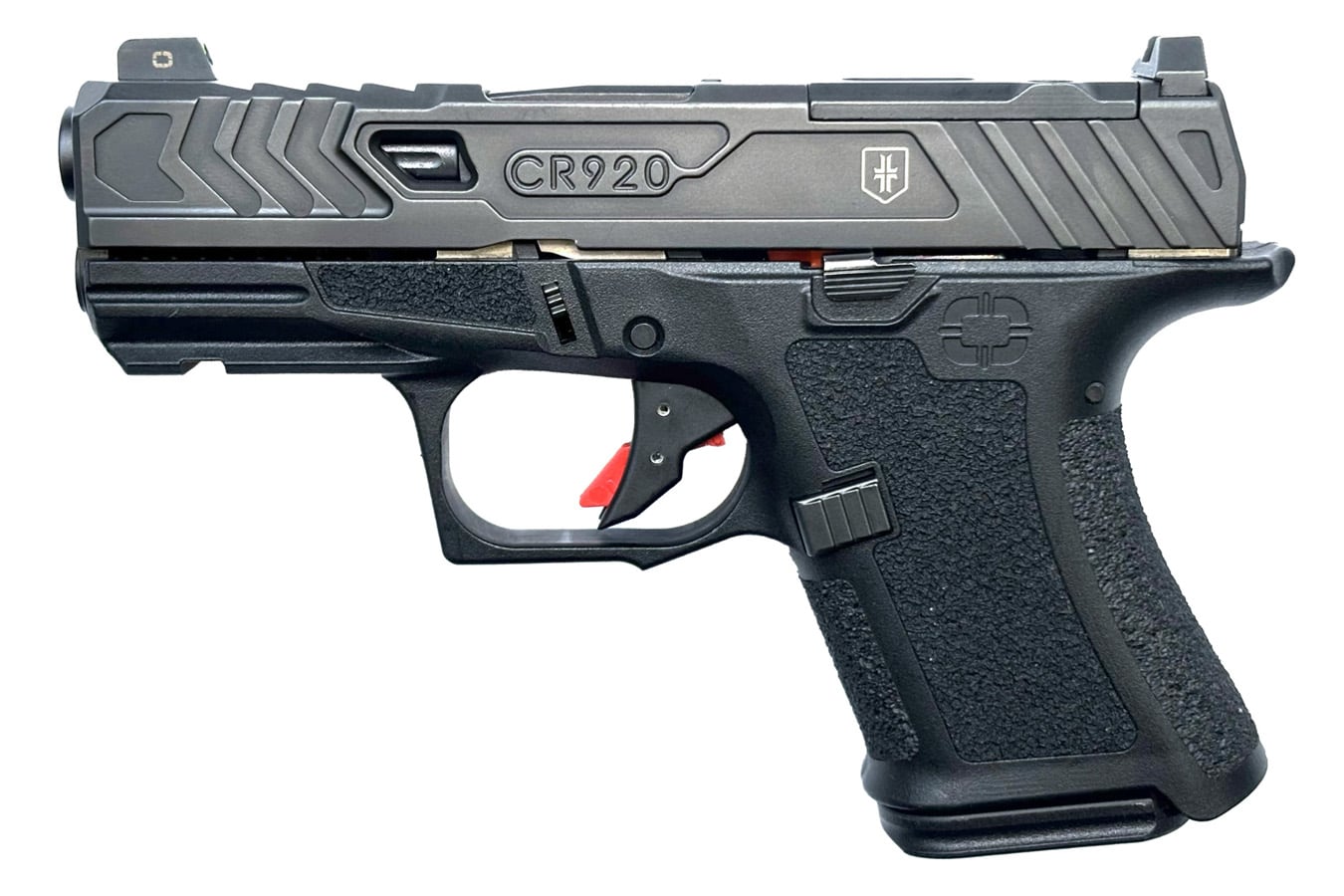 Shadow Systems CR920 War Poet Edition 9mm Pistol with Spiral Fluted Barrel