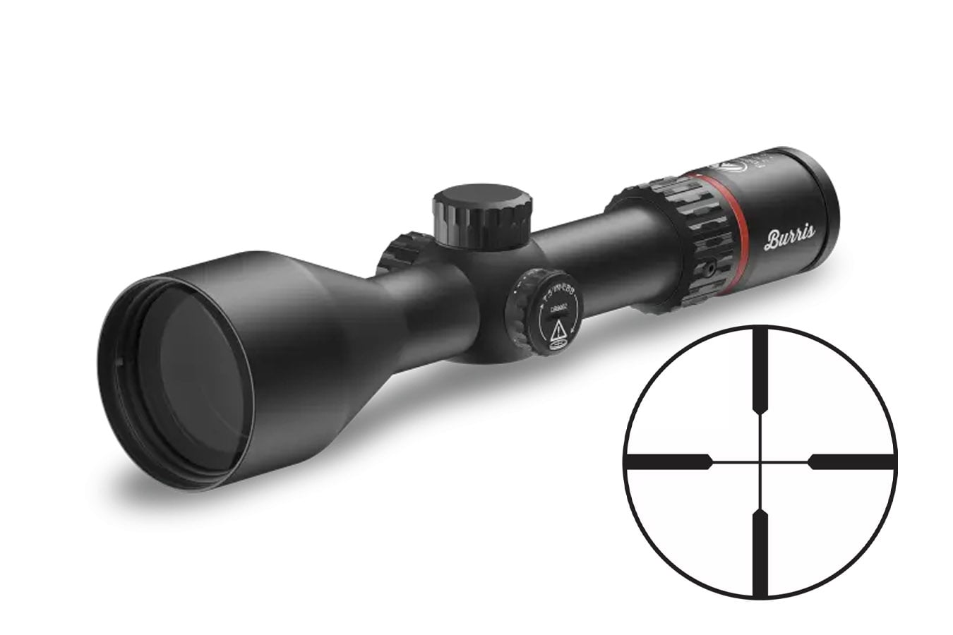 Burris Fullfield 3-12x56 Riflescope Heavy Plex Reticle 30mm