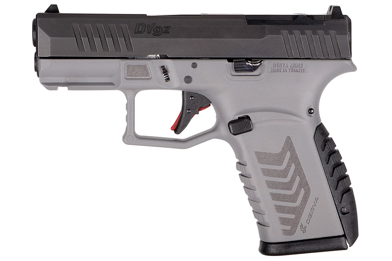 Derya Firearms DY9Z 9mm Pistol with Gray and Black Frame