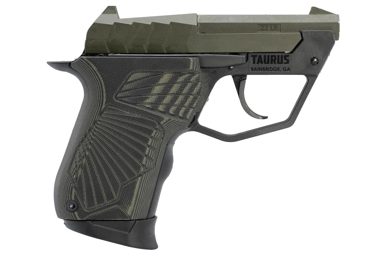 Taurus 22TUC 22LR Pistol with ODG Slide and G10 Grips