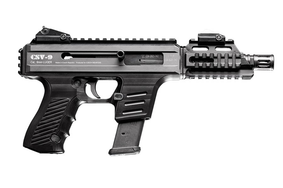 FOUR PEAKS IMPORTS 4PEAKS CZECH WEAPONS CSV-9 9MM 4.75 BLK 15RD