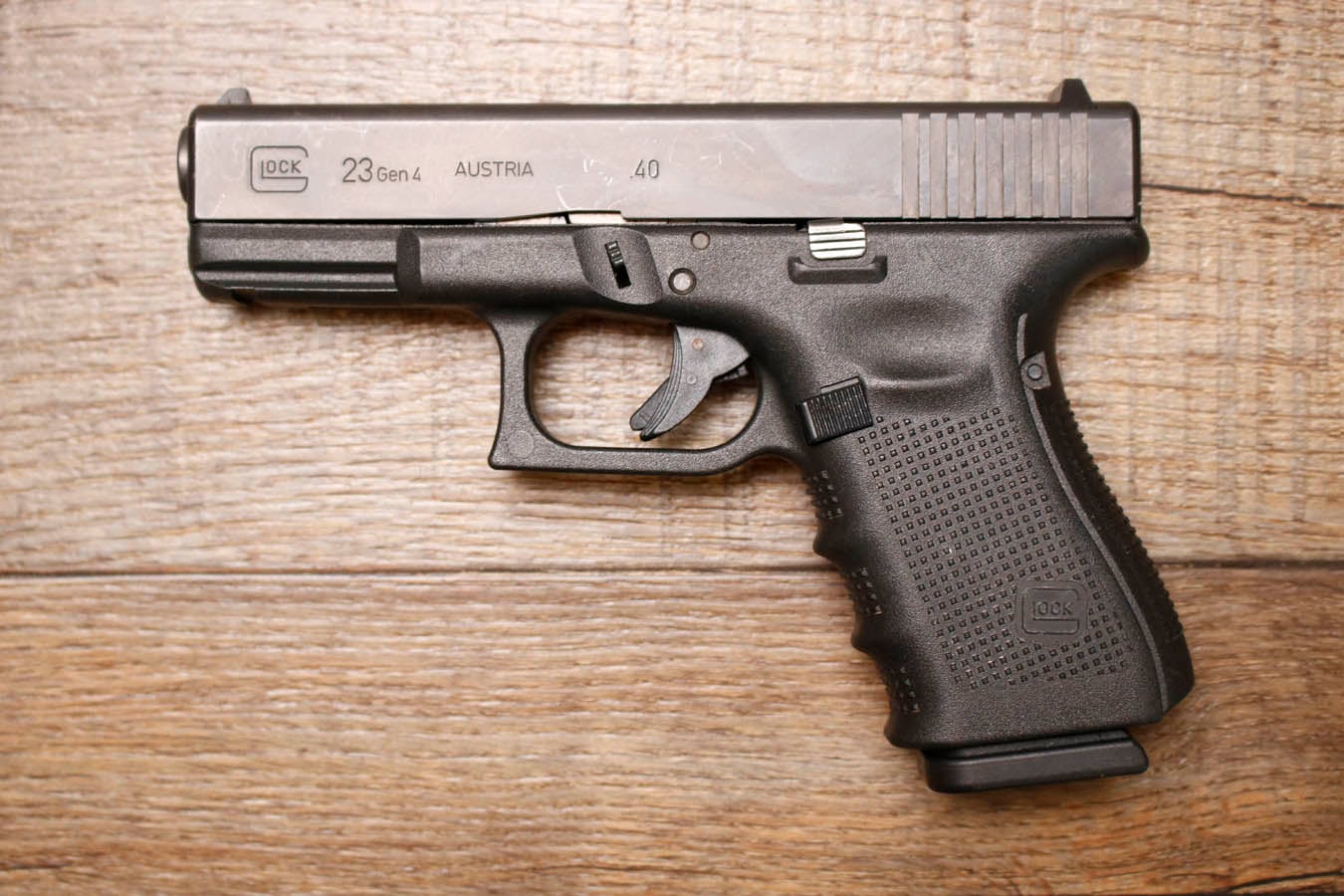 Glock 23 Gen 4 40 S&W Police Trade-In Pistol