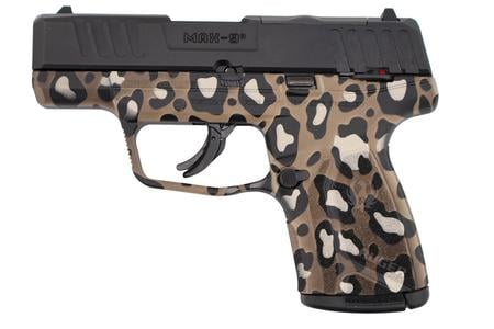RUGER RUGER MAX-9 MANUAL SAFETY LEOPARD PRINT 9MM PISTOL BLACK 3.2` OPTIC READY 1-10RD
