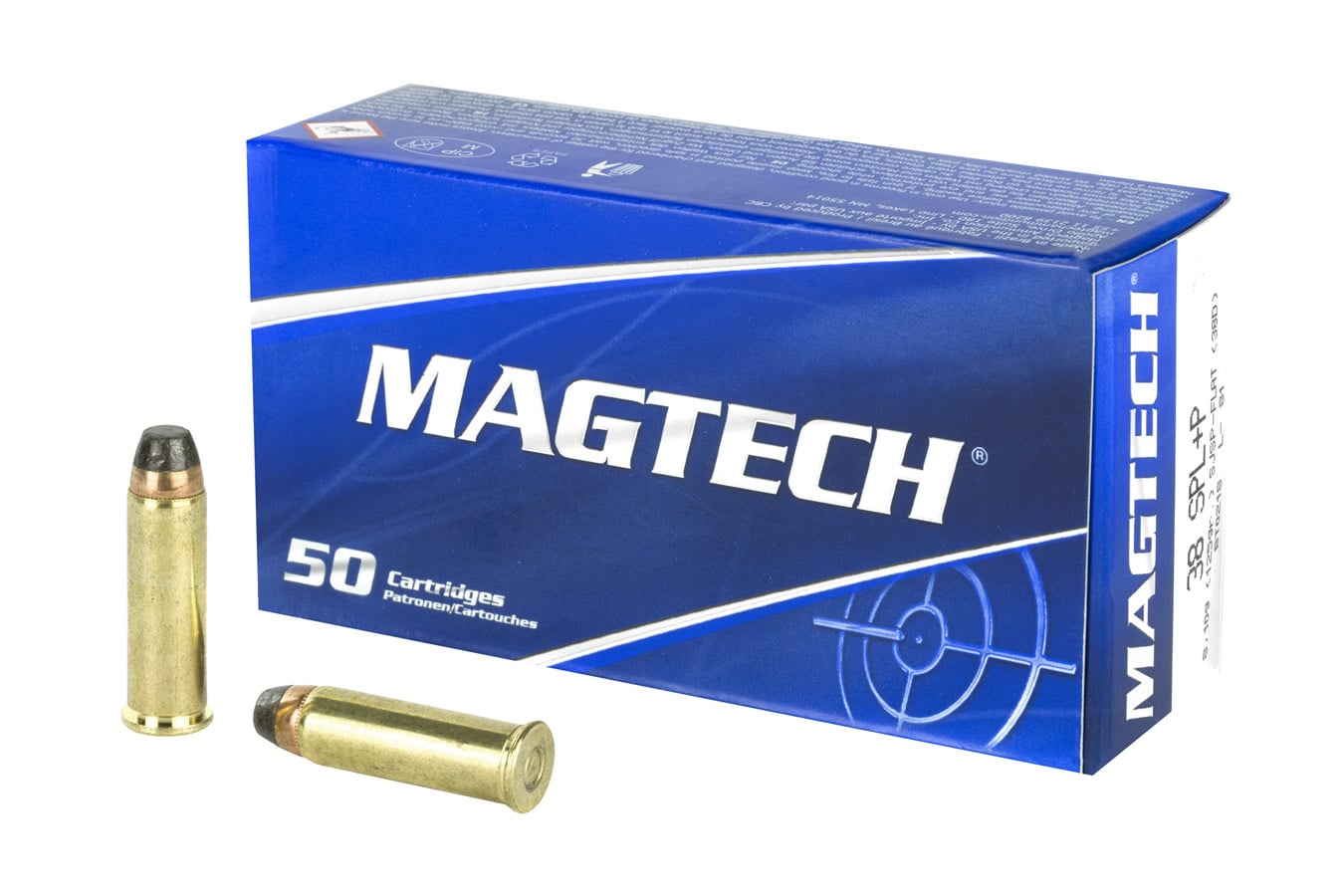 Magtech 38 Special + P 125gr JSP Sport 50/Box