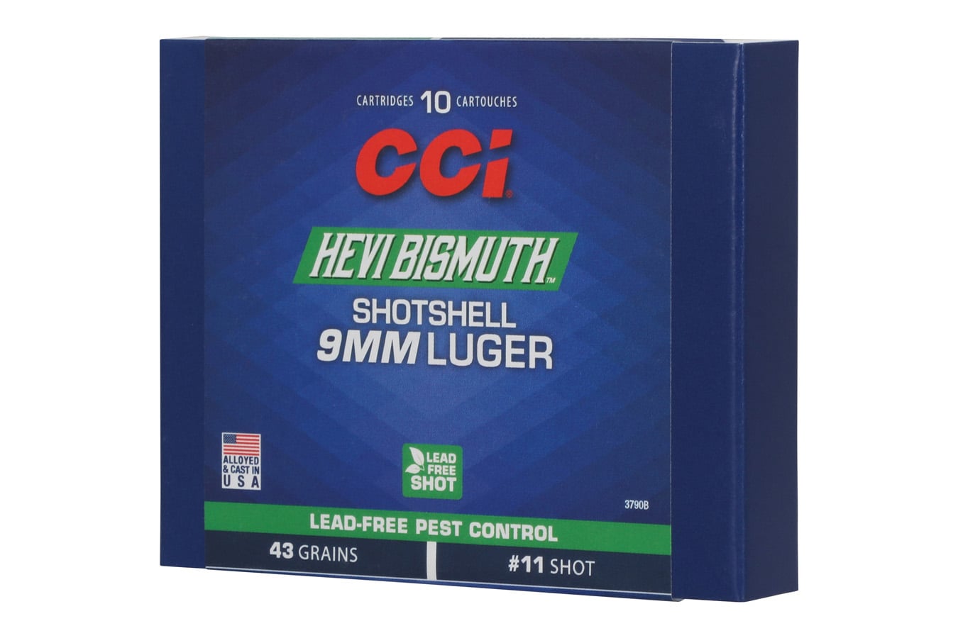 Cci 9mm Luger 43 gr 11 Shot Hevi Bismuth 10/Box