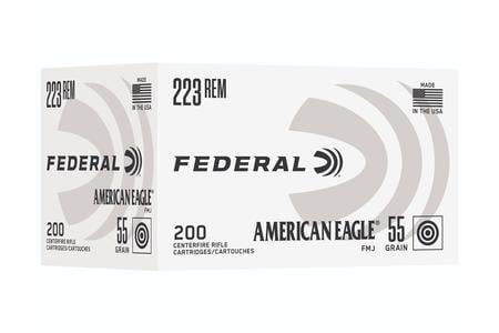 FED AM EAGLE .223 55GR FMJ 200/1000