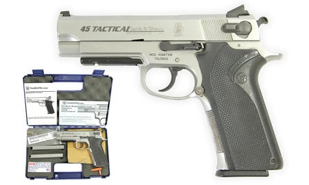 4566TSW .45 AUTO STAINLESS POLICE TRADES