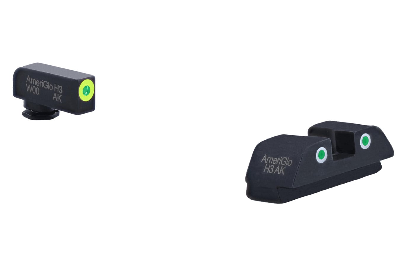 Ameriglo Custom Classic Tritium Night Sight Set for Glock 17/19 (LumiGreen Front)