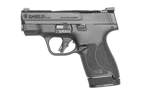 SMITH AND WESSON MP SHIELD PLUS MICRO-COMPACT FRAME 30 SUPER CARRY 16+1, 3.10` BLACK ARMORNITE S
