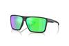NATIVE EYEWEAR TAVERN XL MATTE BLACK WITH GREEN REFLEX POLARIZED LENSES