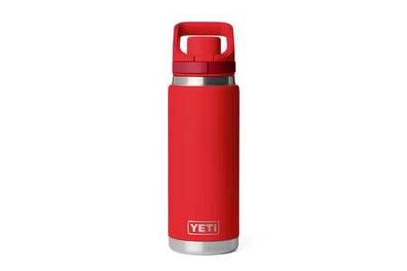 RAMBLER 26 OZ BOTTLE FCHUG RESCUE RED