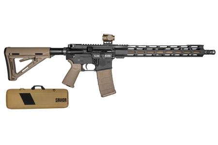 5.56 NATO 30+1 16` FLAT DARK EARTH CERAKOTE THREADED BARREL, BLACK CERAKOTE ALUM