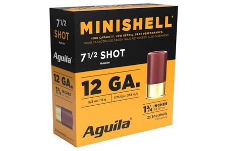 AGUILA MINISHELL 12GA #7.5 25/250