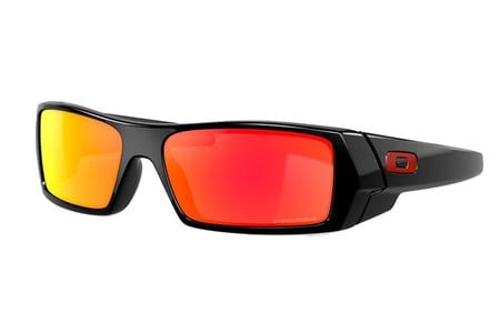 GASCAN SUNGLASSES WITH POLISHED BLACK FRAME AND PRIZM RUBY LENSES