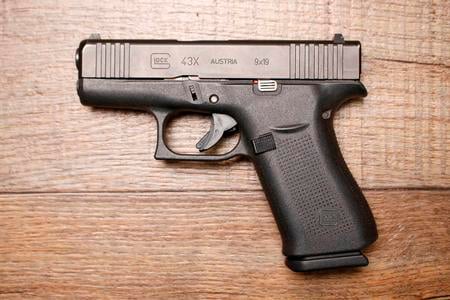 GLOCK 43X 9MM USED 