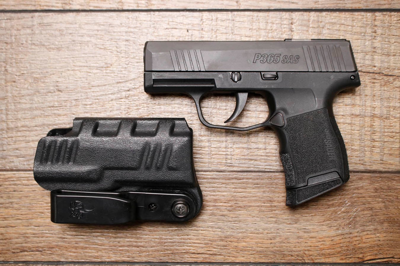 Sig Sauer P365 SAS 9mm Police Trade-In Pistol with Holster