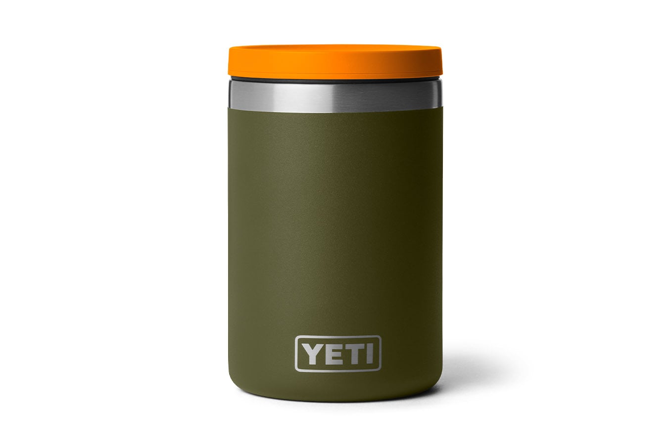 Yeti Coolers Rambler 16 oz Insulated Food Jar Olive and King Crab Orange