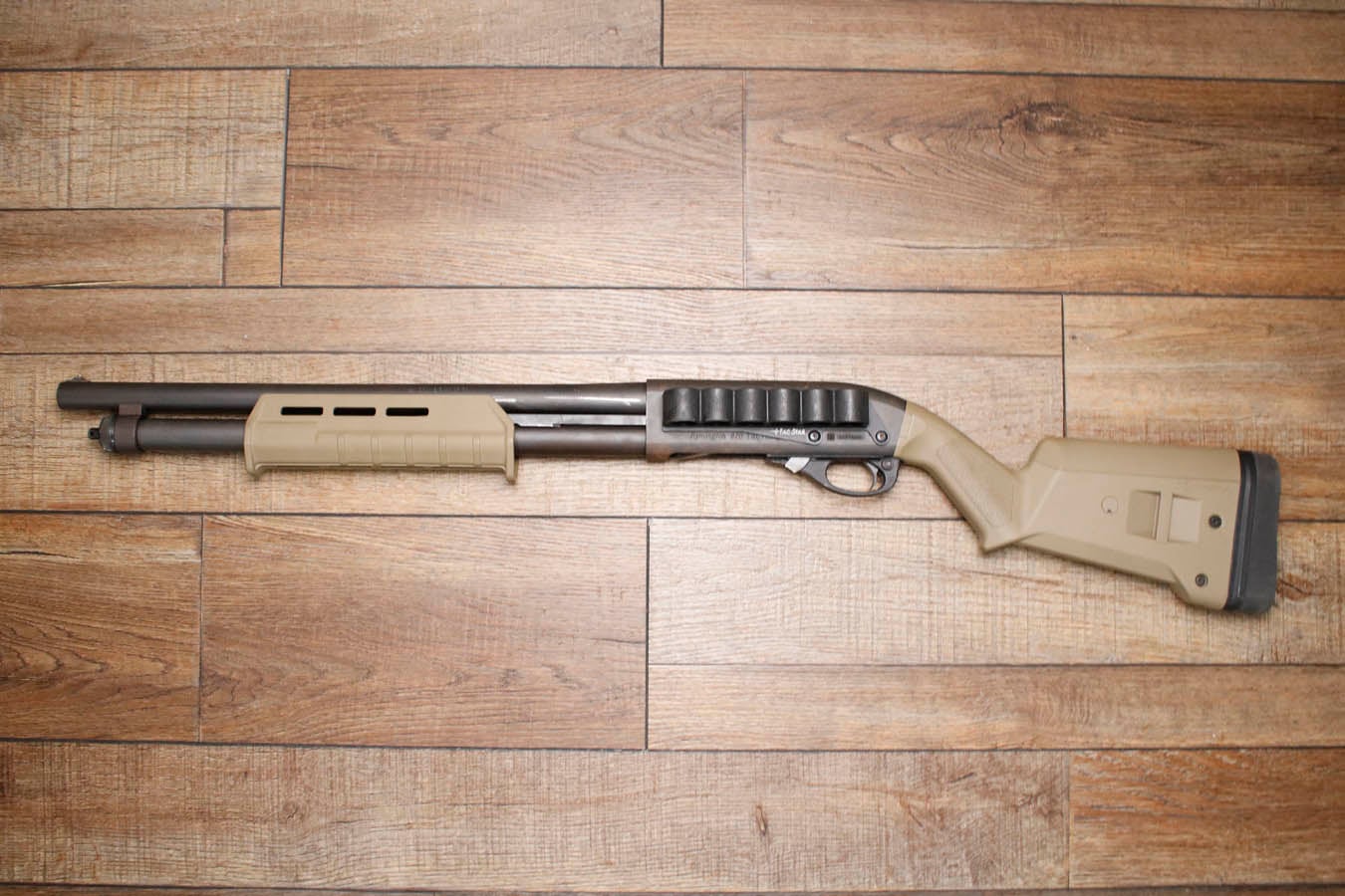 Remington 870 Tactical 12GA Police Trade-In Shotgun with Magpul Furniture 
