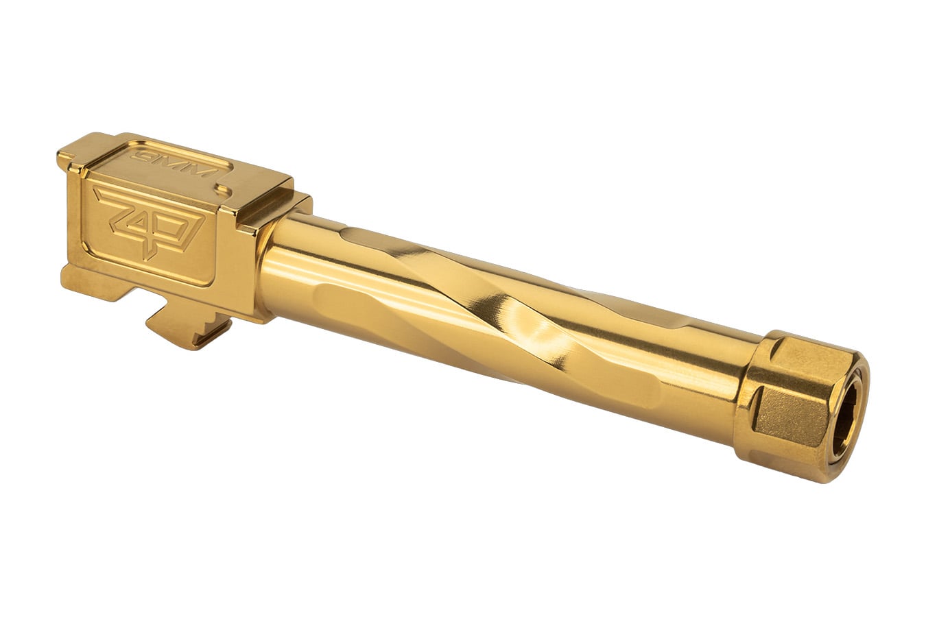 Zaffiri Precision Glock 19 Gen 3-5 Threaded Gold Tin Barrel
