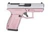 DERYA FIREARMS SPORTS SOUTH EXCLUSIVE MICRO COMPACT 9MM LUGER 15+1 3.50` BLACK BARREL, SILVER A