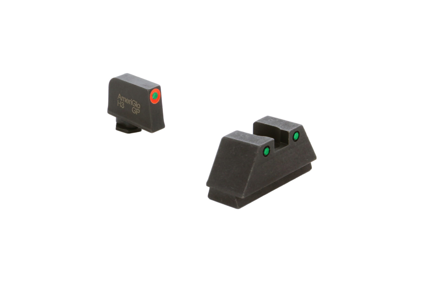 Ameriglo Spartan XL Suppressor Night Sight Orange/Green