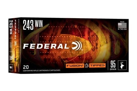 243 WIN 95GR FUSION TIPPED 