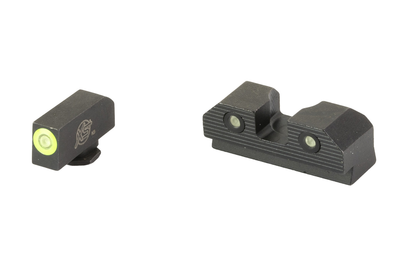 Xs Sight Systems  R3D 2.0 Tritium Night Sights for Glock 17/19/22/23/24/26/27/31/32/33/34/35/36