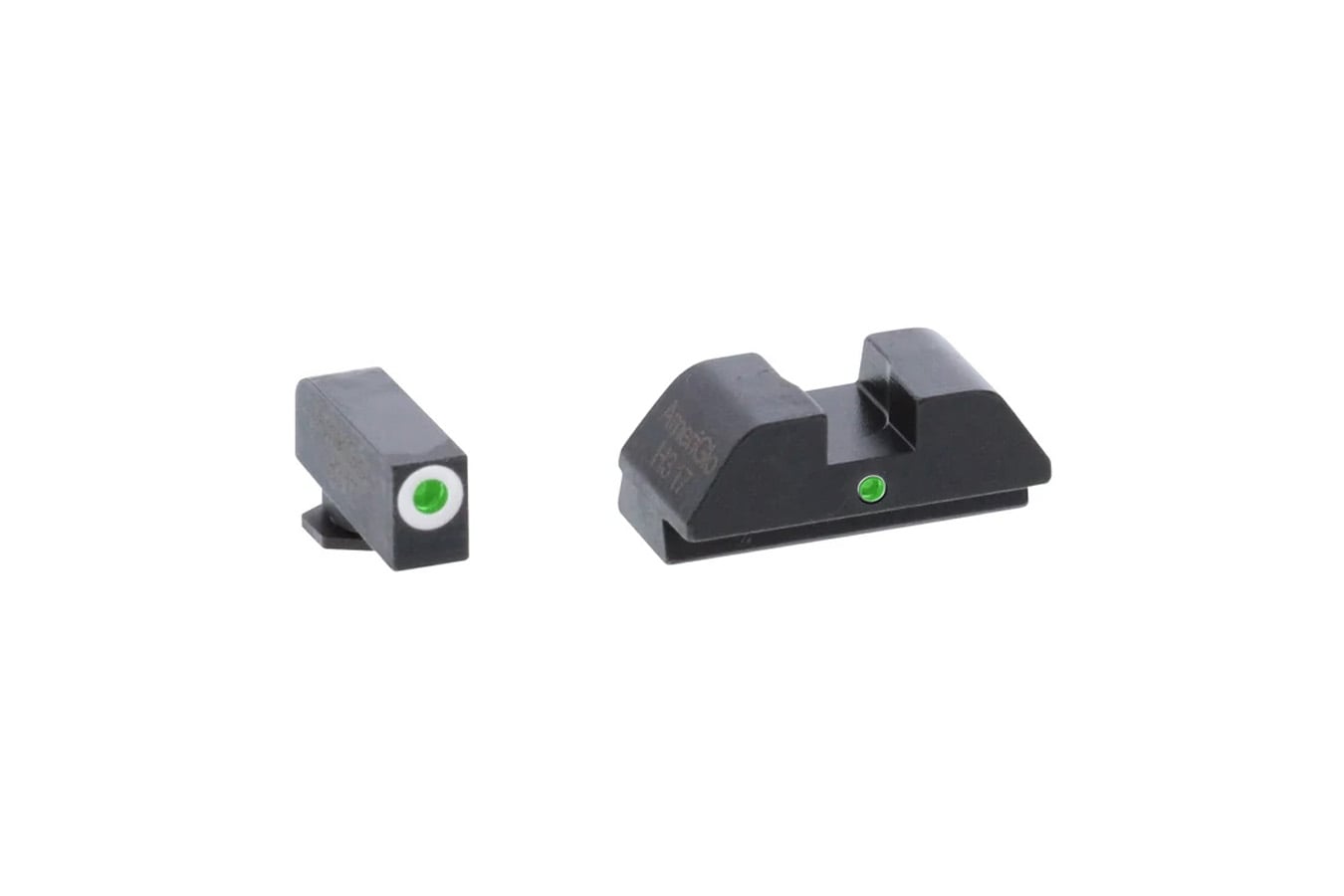Ameriglo I-Dot for Glock 42/43 White/Green