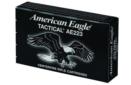 FEDERAL AMMUNITION 223 Rem 55 gr FMJ Boat-Tail 500 Rounds