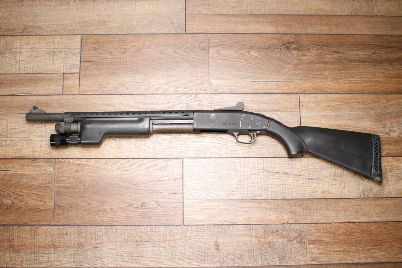 Mossberg M590A1 12GA Police Trade-In Shotgun with Light Forend