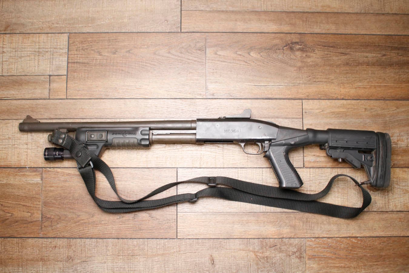 Mossberg M590A1 12GA Police Trade-In Shotgun with SureFire Forend