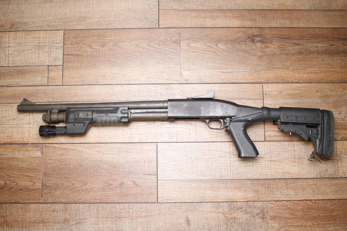 Mossberg M590A1 12GA Police Trade-In Shotgun with SureFire Forend