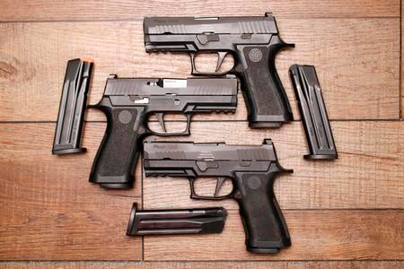 SIG SAUER P320 XCARRY 9MM POLICE TRADE-IN (GOOD) CONDITION