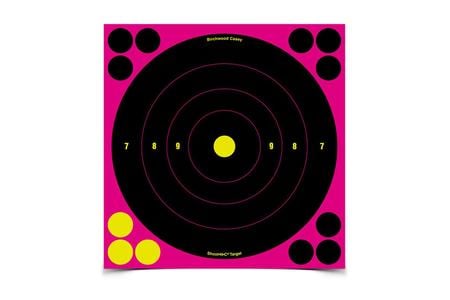 B/C SHT-N-C BULLSEYE TGT PINK 6-8