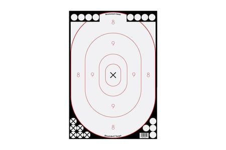 B/C SHT-N-C WHITE/BLK SLHOUT 5-12X18